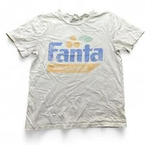 H&M XS Fanta Pineapple Graphic T-Shirt